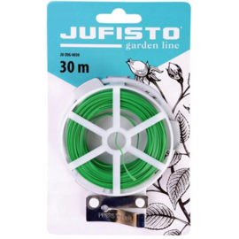 Tuindraad 30 m gecoat groen