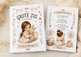 Grote zus kleurboek