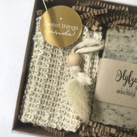 Giftbox - Olijfzeep Kokosnoot