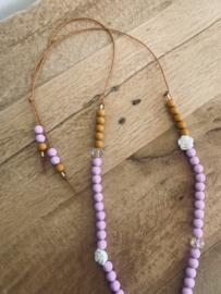 Ketting paardje- lila