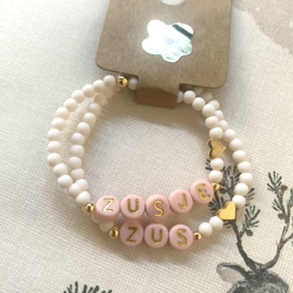 Armbanden set - Zus / zusje