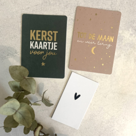 Luxe giftbox met lint - Groene thee olijfzeep