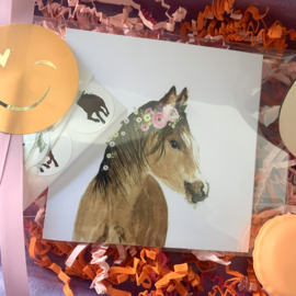 Vrolijk paarden cadeautje