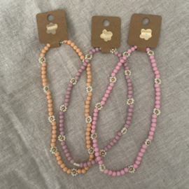Flowerketting roze