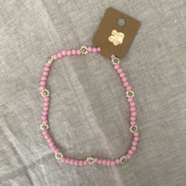 Flowerketting roze