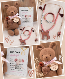 Cadeaupakket duo knuffel