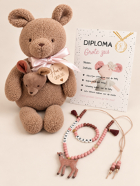 Cadeaupakket duo knuffel