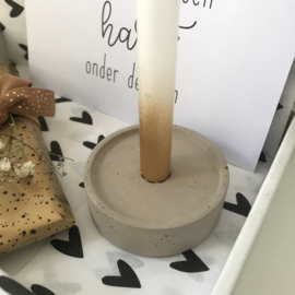Hart onder de riem - Betonlichtje