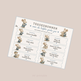 Tegoedbonnen grote broer