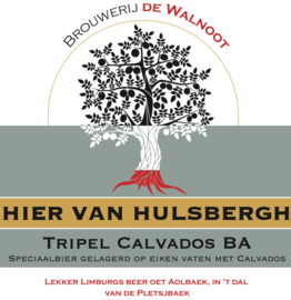 Hier van Hulsbergh - Tripel Calvados BA - 33 cl fles | 7.5% ABV - 35 IBU