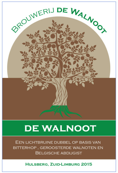 De Walnoot - Dubbel Walnoten - 33 cl fles | 6.7% ABV - 48 IBU