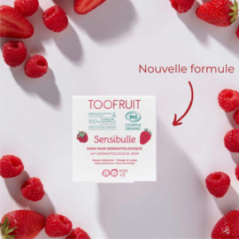 Sensibulle bar strawberry-raspberry 85gr