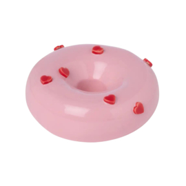 pink donut kandelaar