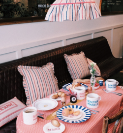 Anna + Nina kussen Rayure Frill