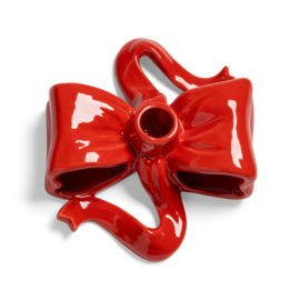 kandelaar strik rood