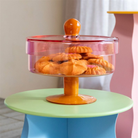 &Klevering voorraadpot duo roze