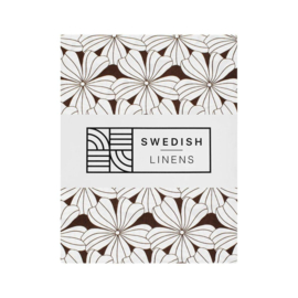 Swedish Linens hoeslaken ledikant