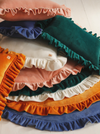 Moi Mili soft velvet speelkleed met roezels