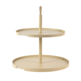 DesignBite big hug cake stand 2 levels latte