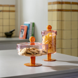 &Klevering voorraadpot duo roze