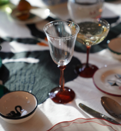 I Love You Wine Glass Set of 2