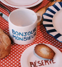 Anna + Nina Bonjour Mug Set