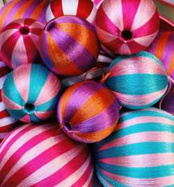 kerstballen set