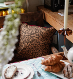 leopard kussen