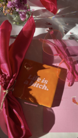 Life is a bitch.