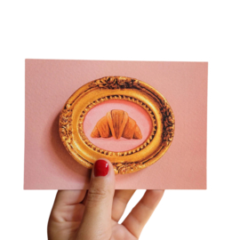 Postkaart croissant