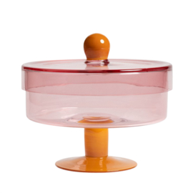 &Klevering voorraadpot duo roze