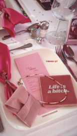 Life is a bitch.