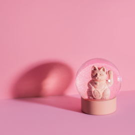 lucky cat glitterbol