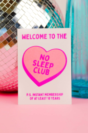 kaart - no sleep club