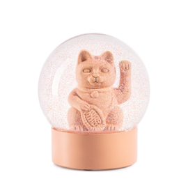 lucky cat glitterbol