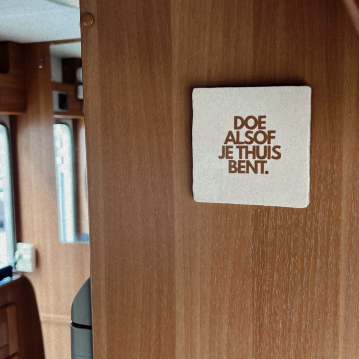 Doe alsof je thuis bent.