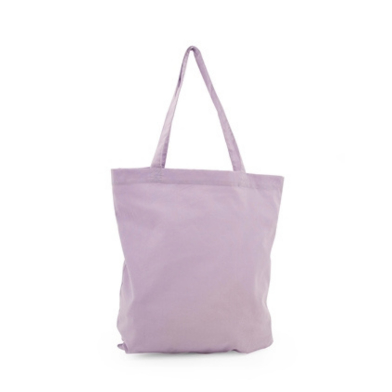 custom tote bag lila