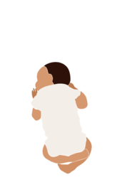 mini kaart kinderen, baby 10 stuks