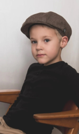 Theodor Jr. Herringbone Brown
