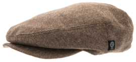 Carl Jr. Herringbone Brown
