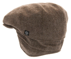 Carl Sr. Herringbone Brown