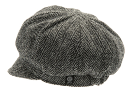 Regina Sr. Harris Tweed Black - Dames