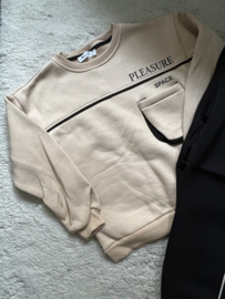 Setje met zwarte broek