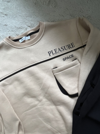 Setje met zwarte broek