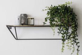 Beau gold alu open wall shelf