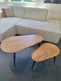 Ovale Salontafel Zurich Set van 2