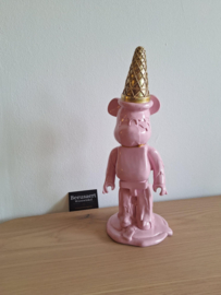 Deco object icebear roze (Pink)