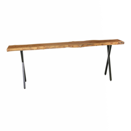 Juar wood sidetable x-leg