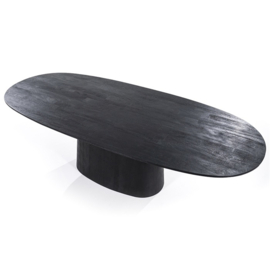 Eettafel Aron ovaal Zwart