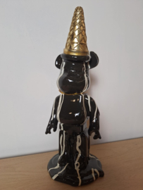 Deco object icebear zwart (Black)